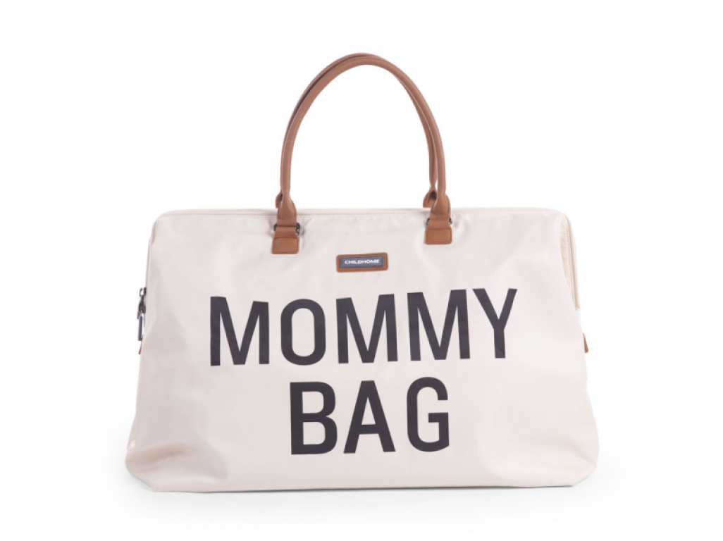 Childhome taška Mommy Bag Off white