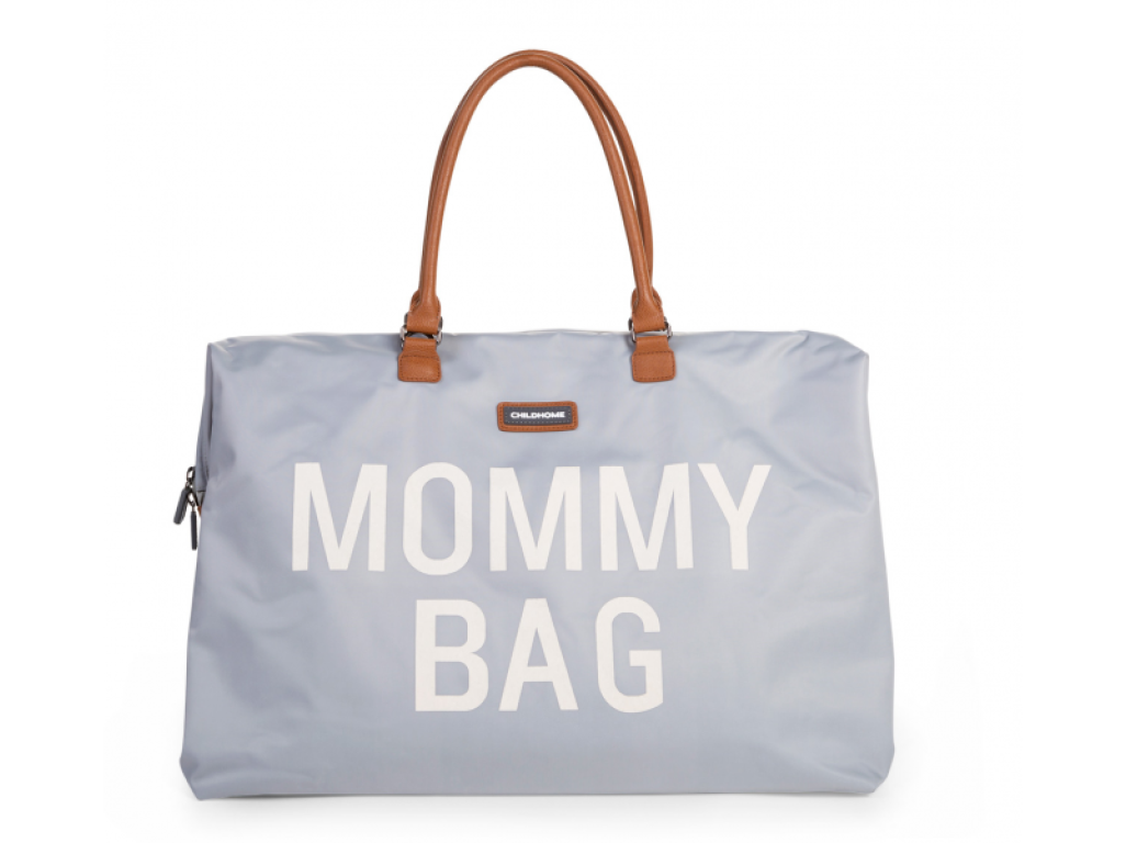 Childhome taška Mommy Bag Grey Off White