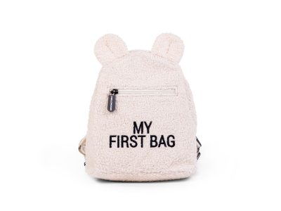 Childhome detský batoh - ruksak My first bag Teddy biely