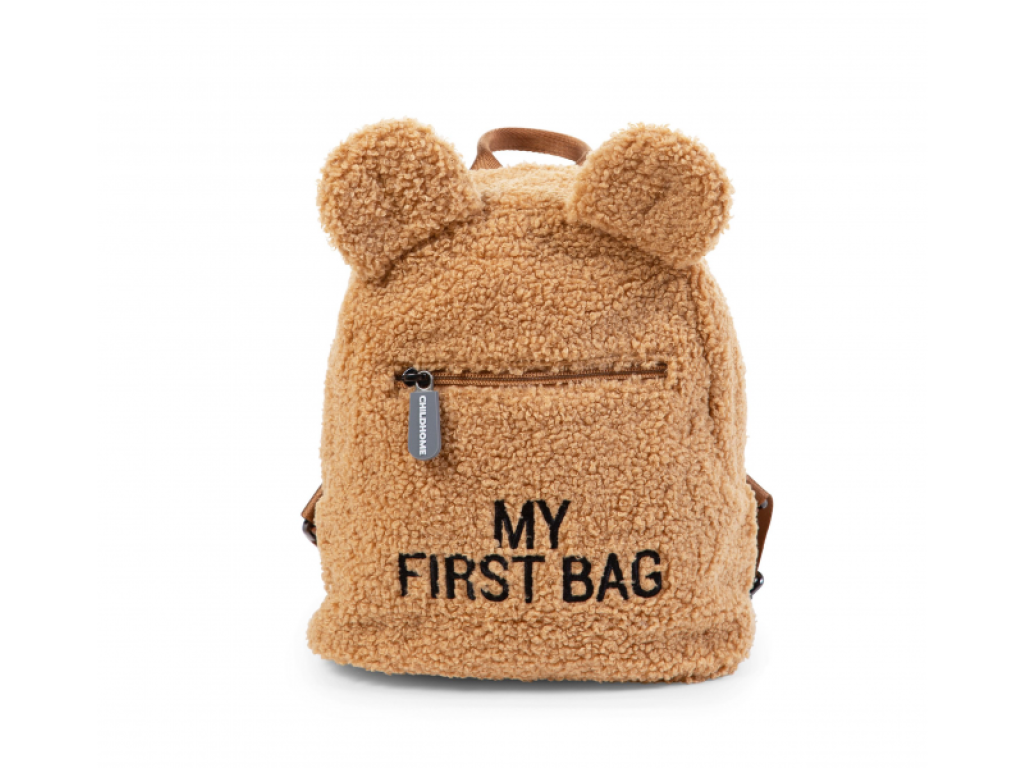 Childhome detský ruksak - batoh My first bag Teddy hnedý
