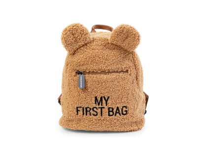 Childhome detský ruksak - batoh My first bag Teddy hnedý