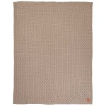 Deka Buddy pletená 100 x 80 cm - taupe - béžová