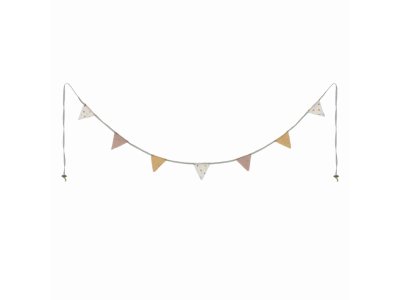 Maileg mini girlanda - 7 vlajočiek - 85cm