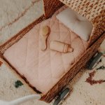 Olli Ella set prikrývka a vankúšik - ružová