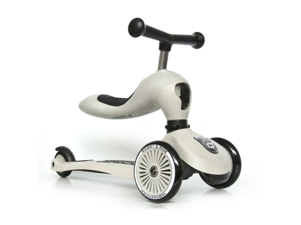 Scoot & Ride odrážadlo a kolobežka 2v1 - ash