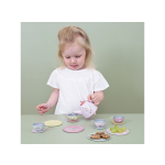 Little Dutch kovový čajový set kvety a motýle
