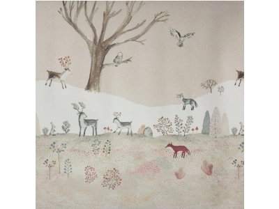 Maileg Vianočný baliaci papier Wonderland - rolka 10M