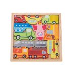 Drevené puzzle - vkladačka tvarov - výber variantov