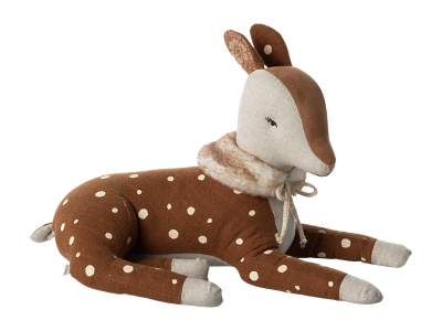Maileg Bambi srnka - ležiaca off white