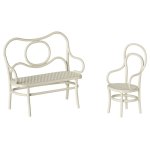 Maileg kaviarensky set - off white