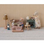 Maileg rozkladací gauč pre myšky - dots