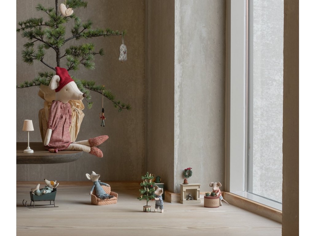 Maileg vianočný stromček pre myšky - svietiaci