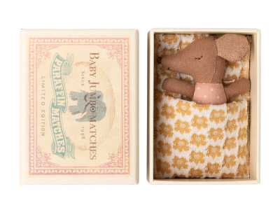 Maileg myška bábatko v krabičke - dievča - novinka zima 2025