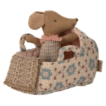 Maileg prenosná postieľka pre myšky - rose