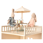 Maileg záhradný stôl, lavica a stolička miniature