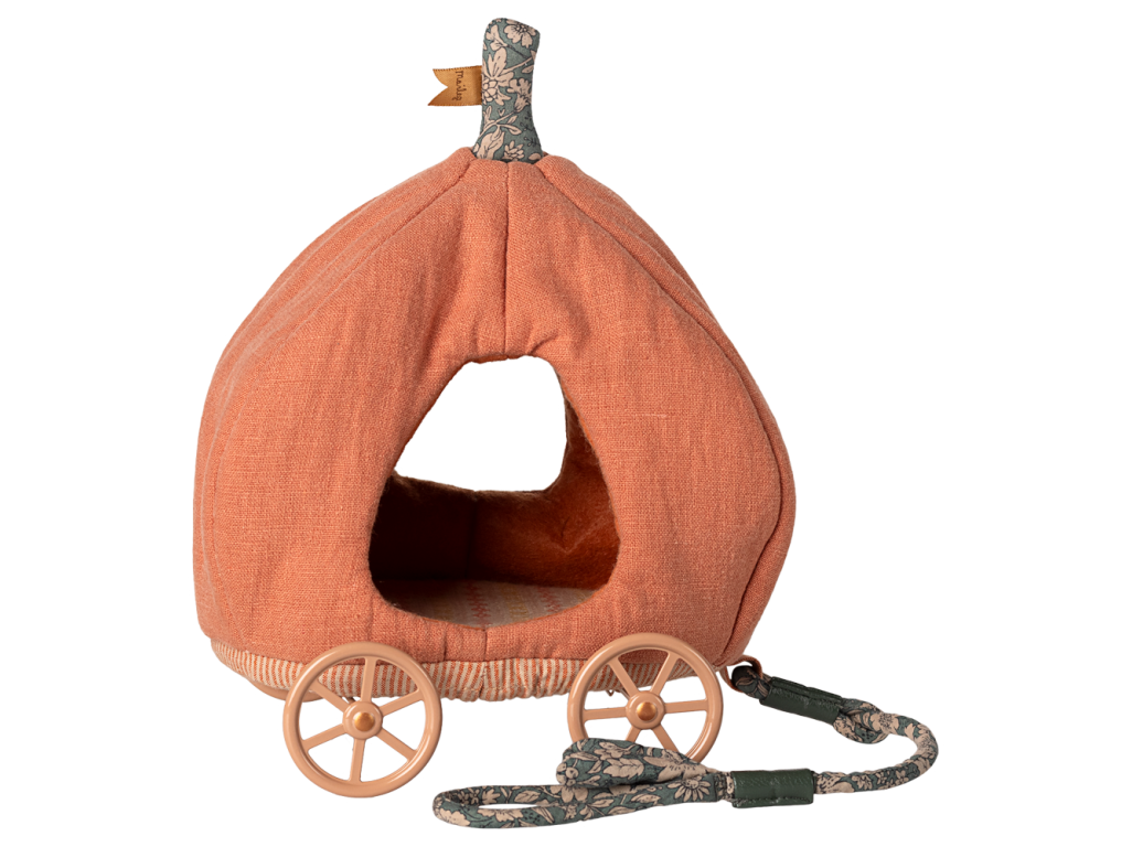 Maileg tekvicový koč pre princeznú myšku - novinka 2024