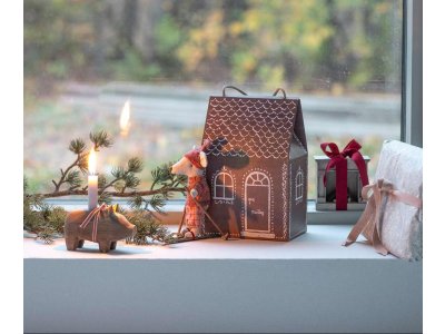 Maileg taštička - medovníková chalúpka