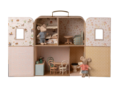 Maileg domček v kufríku pre myšky